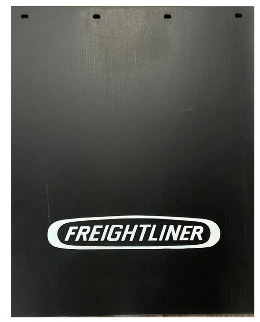 Freightliner Mud Flap 24x30 White Logo