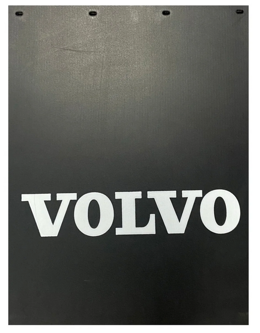 Volvo Mud Flap 24x30 White Logo