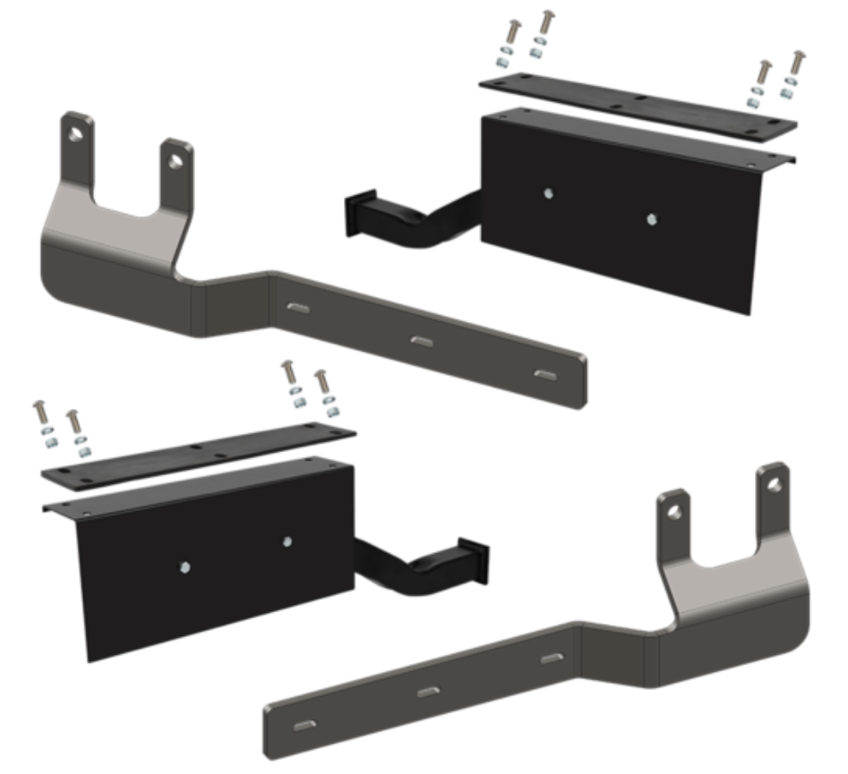 Down Low Holf Tandem Monuting Kit Cmpleted R & L