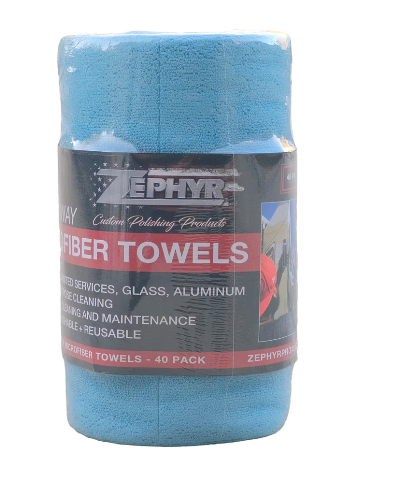 Tear-Away Microfiber Towel Roll