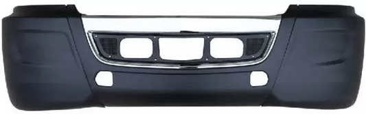 INTERNATIONAL LT BUMPER COMPLETE CHROME WITH CHROME CENTER 2017+