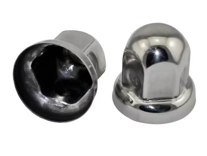 CHROME PLASTIC LUG NUT