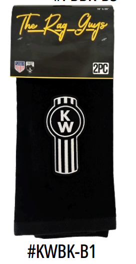 Kenworth Rags Multiple Colors Available