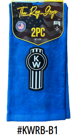 Kenworth Rags Multiple Colors Available