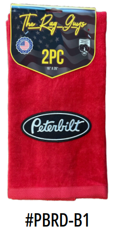 Peterbilt Rags Multiple Colors Available