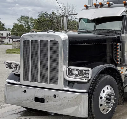 Peterbilt Black LED Headlight With Aluminum Alloy bracket