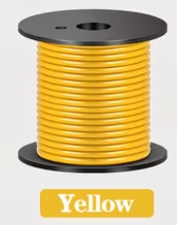 Primary Wire Spools Copper Clad Aluminum Primary for 12V (Sold Individually) 16 Gauge 50ft