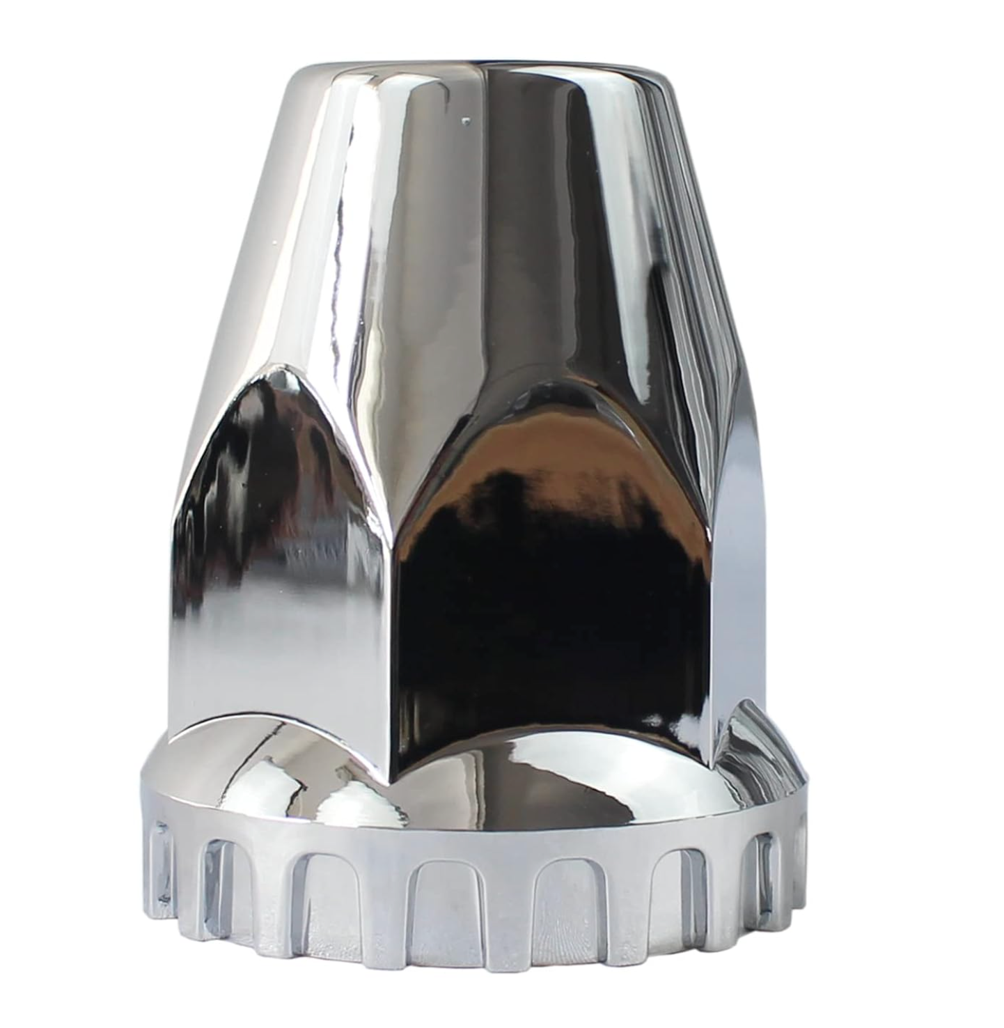 CHROME PLASTIC 33MM PUSH-ON LUG NUT COVER