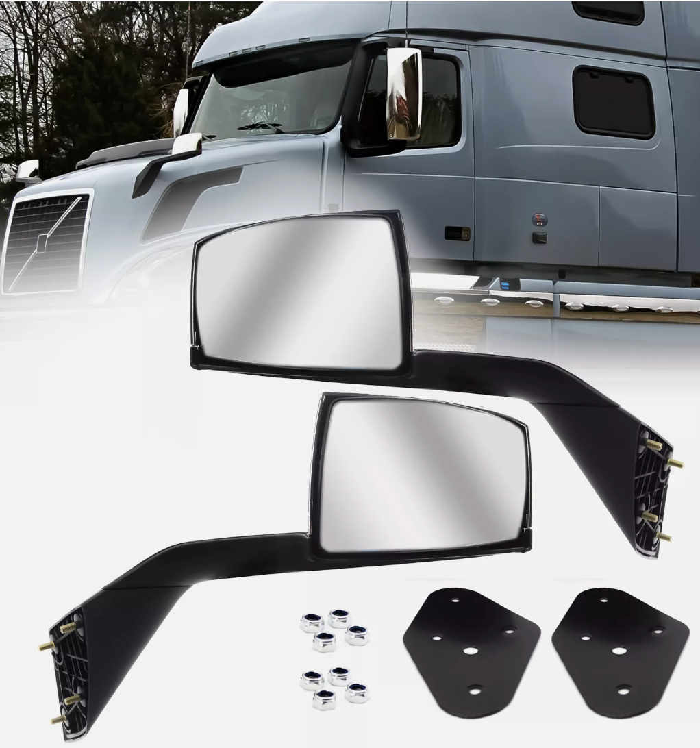 Volvo VNL Chrome Hood Mirror