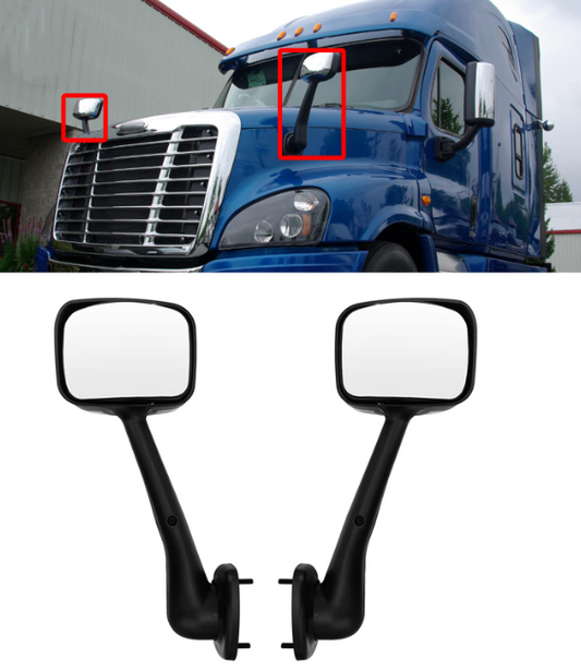 Premium Freightliner Cascadia Chrome Hood Mirror