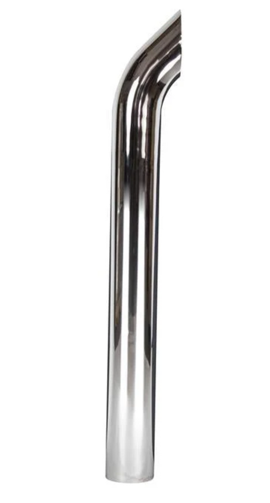 Curved Chrome Stack