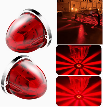 RED/RED Plastic Star Pattern Watermelon