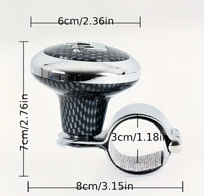 Crown Car Steering Steering Wheel Spinner Knob