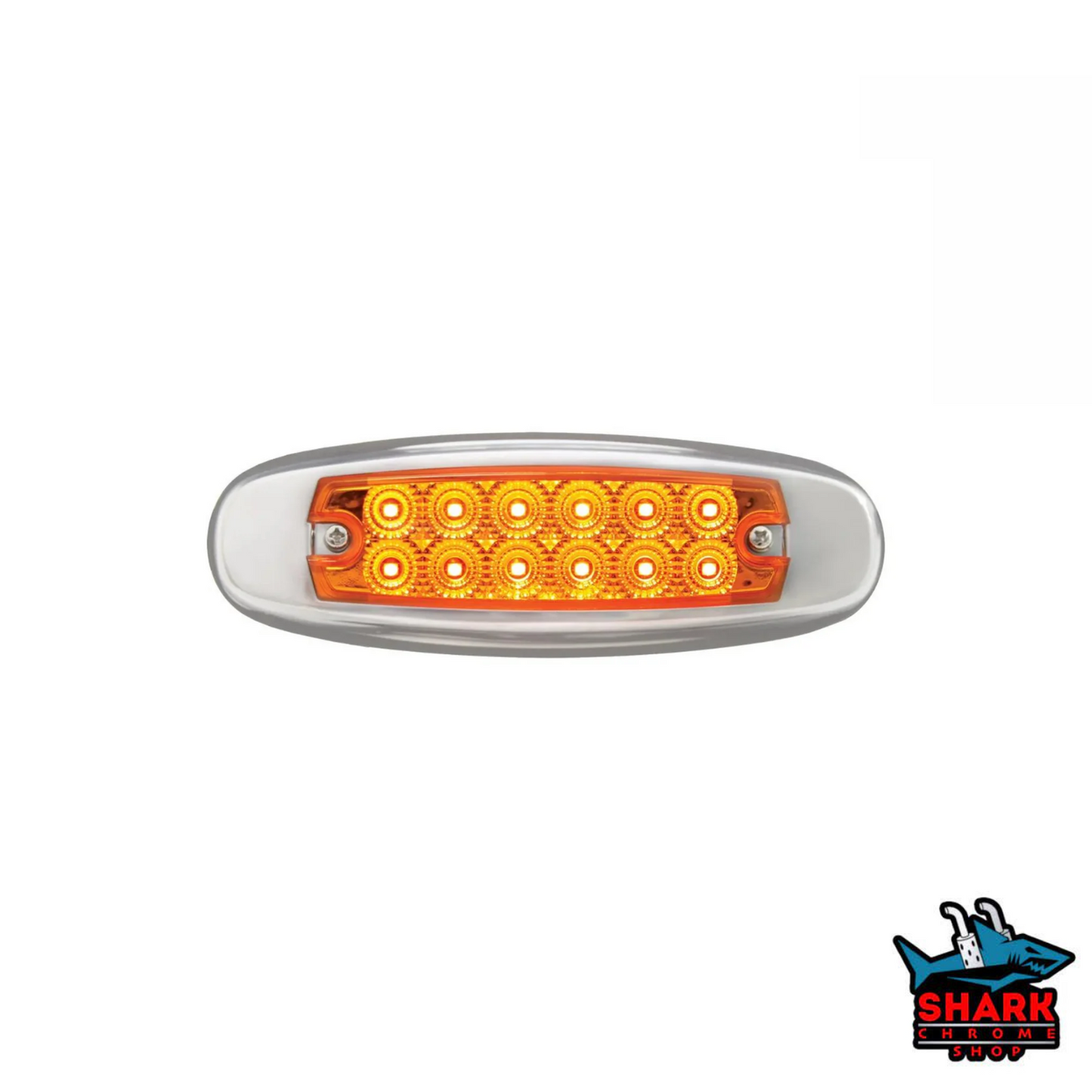 AMBER LIGHT WITH BEZEL NORMAL STROBE