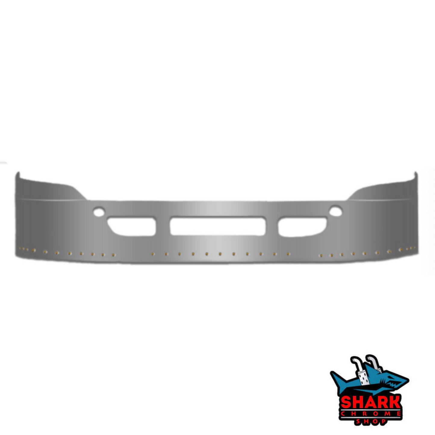 FL CASCADIA 20" 304 STAINLESS STEEL BUMPER W/ 3/4" LIGHT HOLES