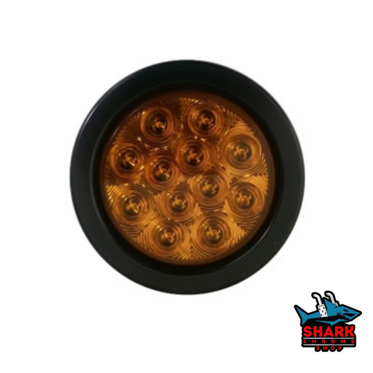 LED 4" Round Stop / Turn / Tail Light/Flash Strobe