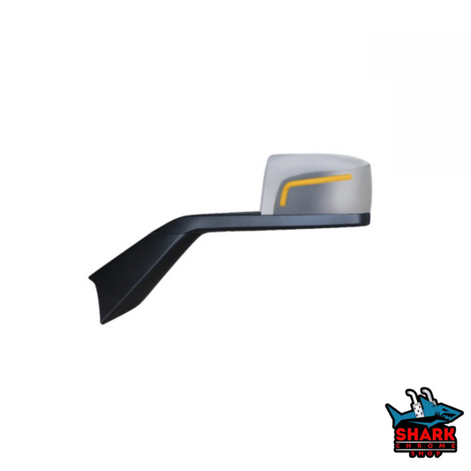 VOLVO VN MIRROR WITH STRIPED LIGHT  FITS YEARS: 2004-2018