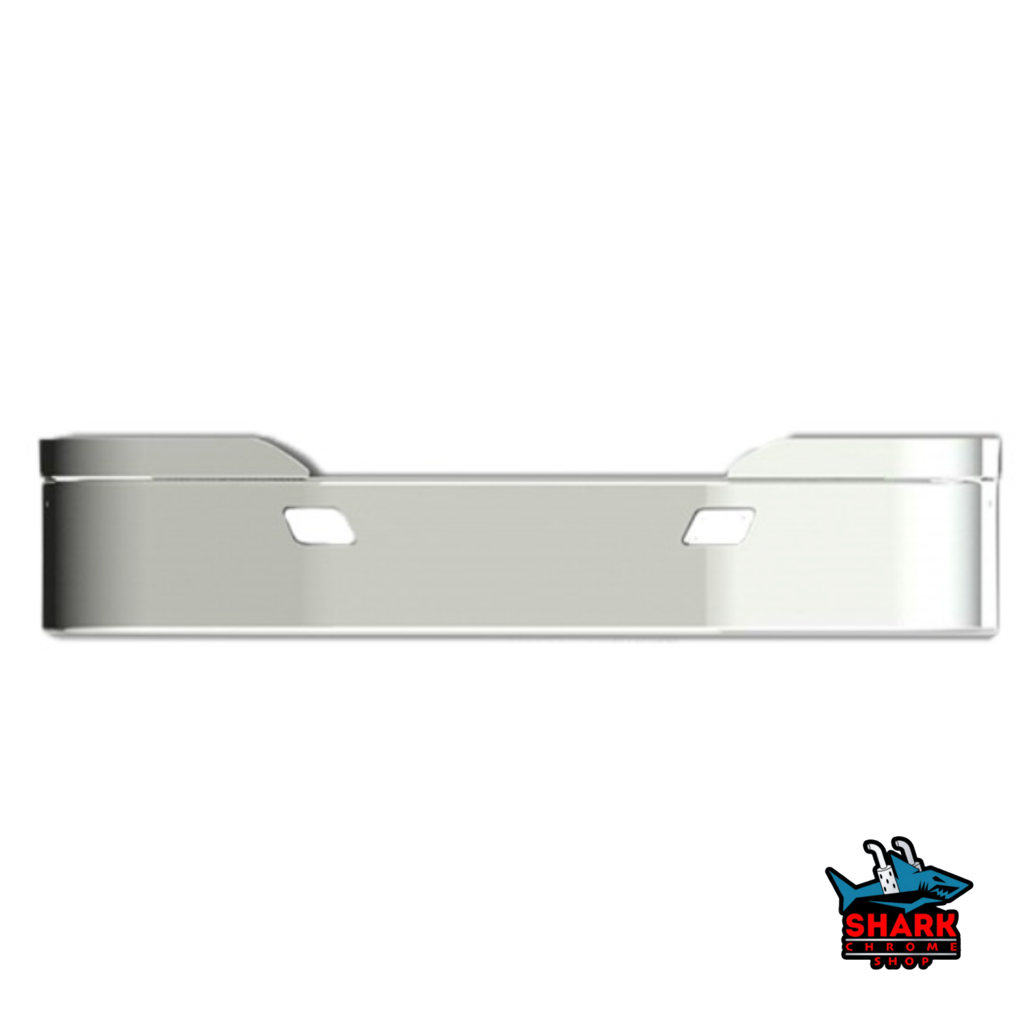 thumbnail image 2 of Ultrachrome Kenworth T680 Chrome Front Bumper – 20” Custom Build – 10 Gauge Steel – With Brackets – USA Made 2 of 5
