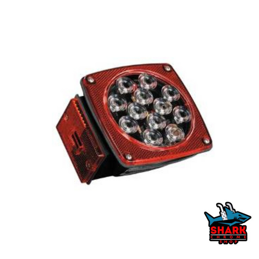 LED w/License Submersible Combination Tail Light