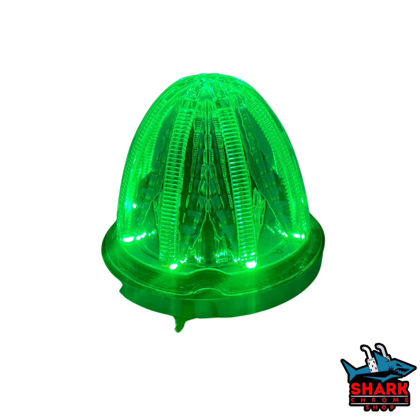 Watermelon Dual Revolution Red/Green Strobe Clear Lens LED
