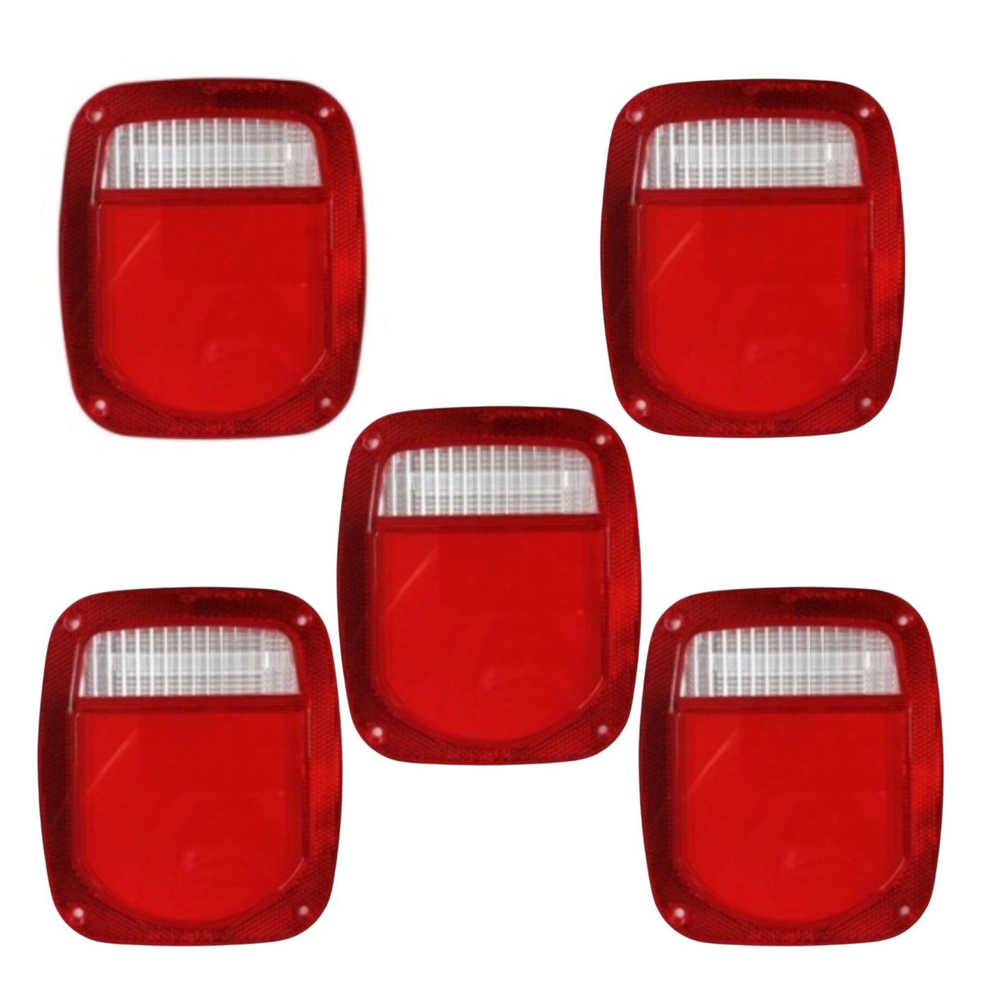Red Lens Bezel 5 Pack FREE SHIPPING !!