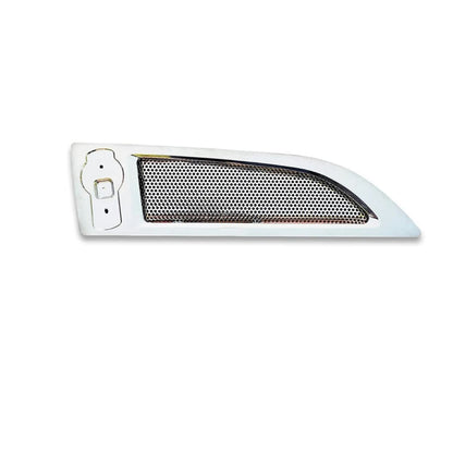 KENWORTH T680 HOOD SIDE VENT CHROME  1st Generation Models (2013 - 2022)(Sold Individually with logo included))