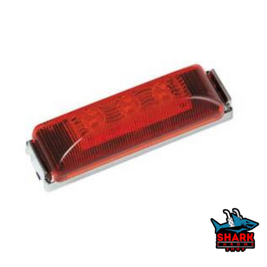 LED Rectangular Clearance (Red)