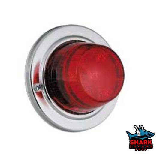 LED Cylindrical Clearance / Side Marker Light (Red)