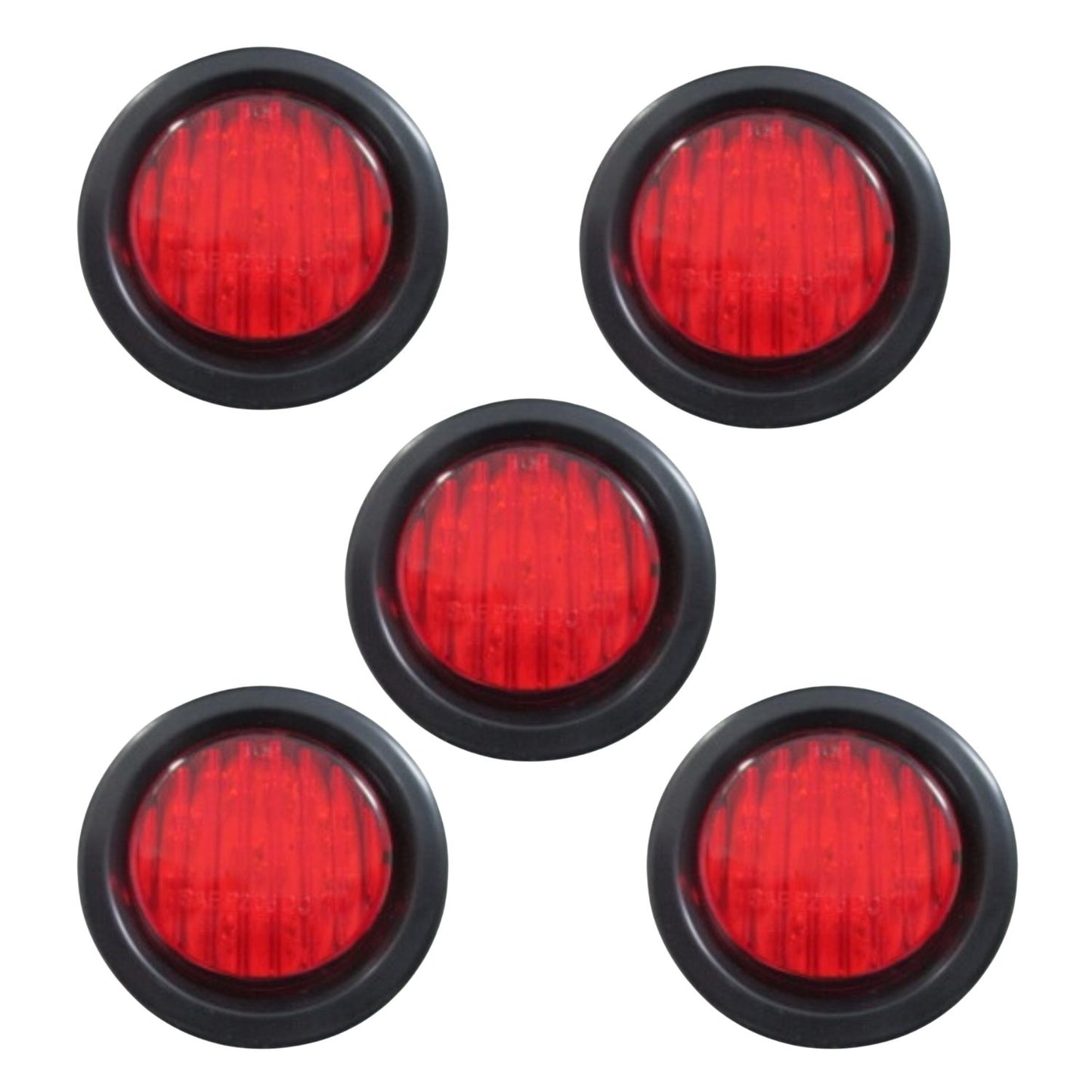 2" Round clearance light  (Red) 5 PACK FREE SHIPPING !! BUNDLE & SAVE!