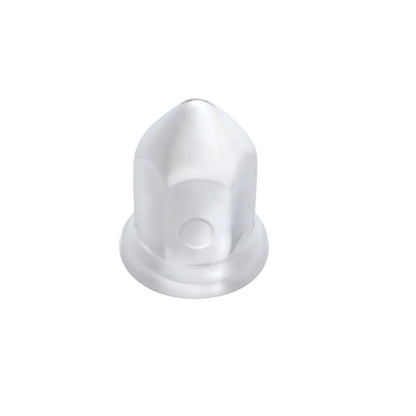 Iron chromed Push-On Lug Nut cover Hex size:33mm Height: 60mm Width: 50mm