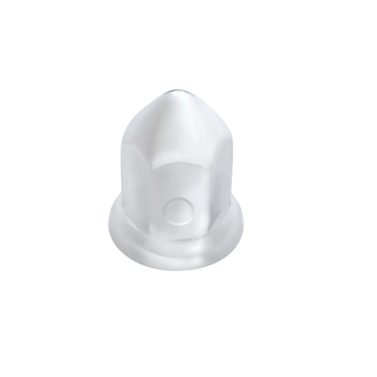 Iron chromed Push-On Lug Nut cover Hex size:33mm Height: 60mm Width: 50mm