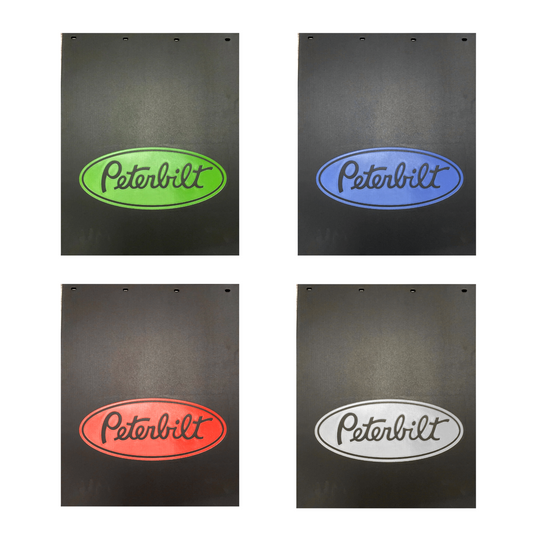 Peterbilt Logo MudFlap (Sold Individually) 24"x34"