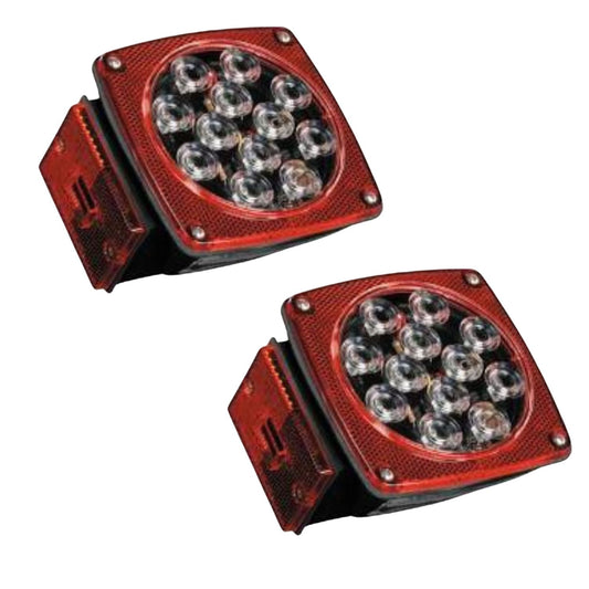 LED w/License Submersible Combination Tail Light 2 PACK FREE SHIPPING !!