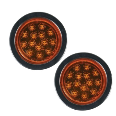 LED 4" Round Stop / Turn / Tail Light 2 PACK FREE SHIPPING !!