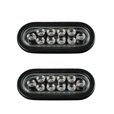 LED Sealed Oval Turn Signal Light 2 PACK FREE SHIPPING !!