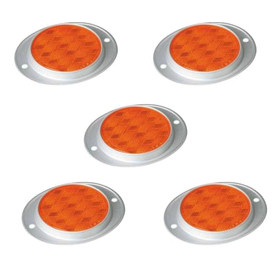 Round Aluminum Reflector 5 PACK FREE SHIPPING !!