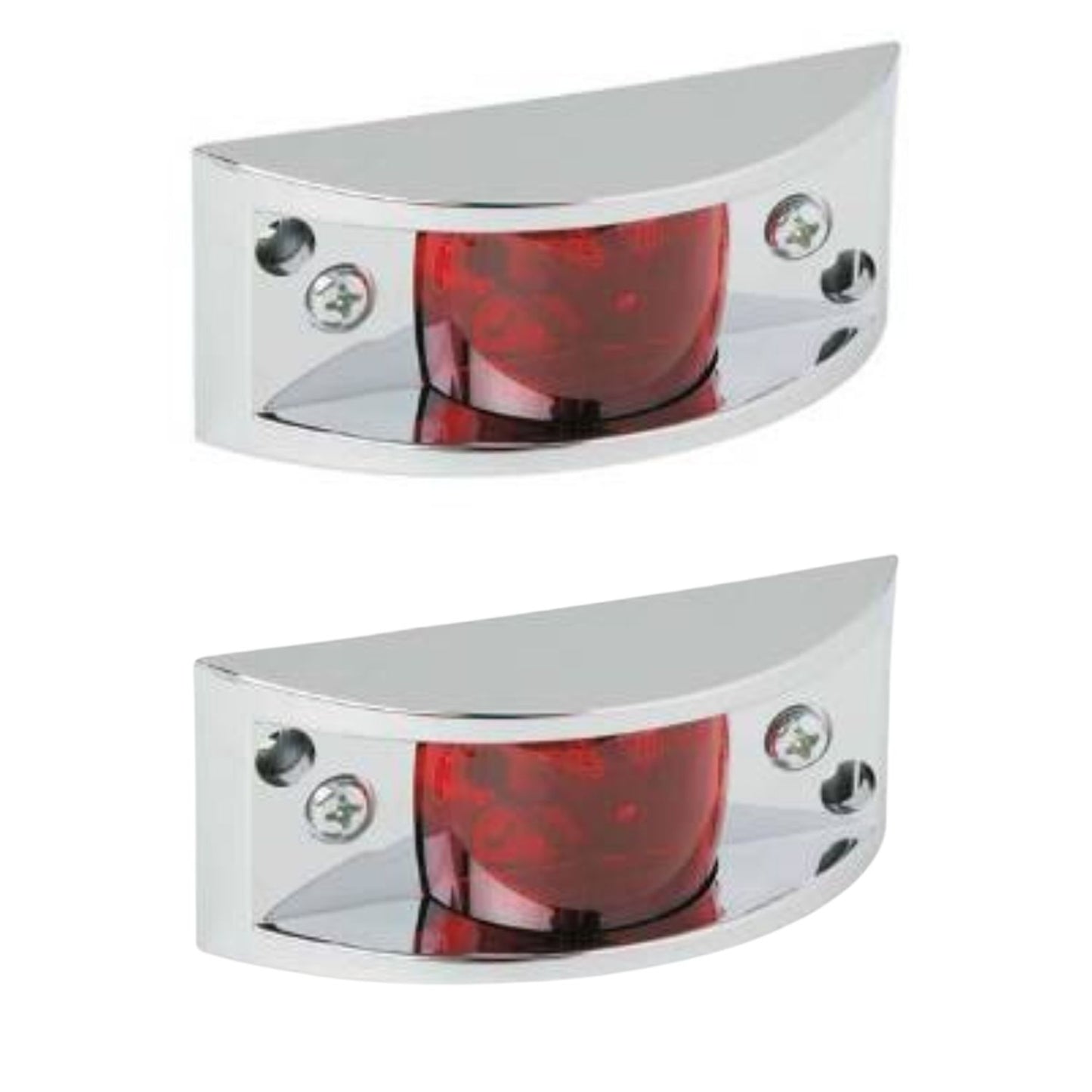 Armored Clearance / Side Marker Light  (Red) 5 PACK FREE SHIPPING !!
