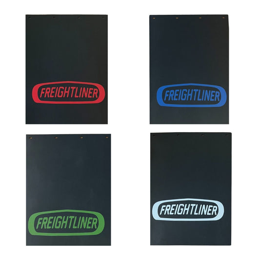 Freightliner Logo MudFlap (Sold Individually) 24"x34"