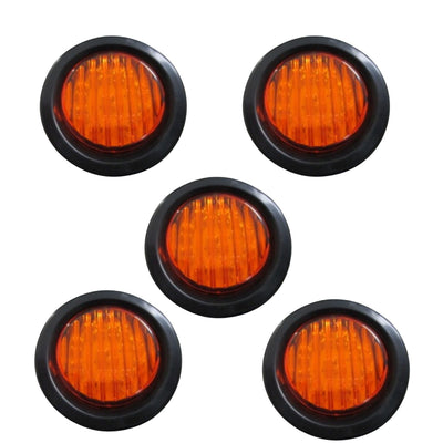 2" Round clearance light (Amber) 5 PACK FREE SHIPPING !!