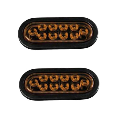 LED Sealed Oval Turn Signal Light-Kit 2 PACK FREE SHIPPING !!