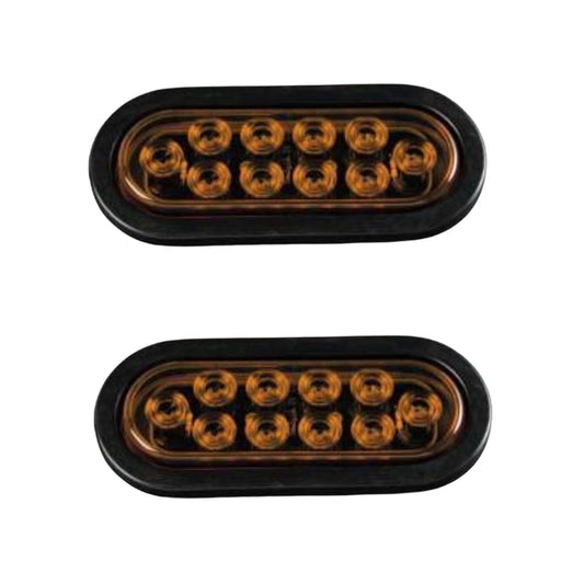 LED Sealed Oval Turn Signal Light-Kit 2 PACK FREE SHIPPING !!