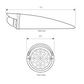 Cab LED Marker Light