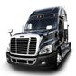 Freightliner Cascadia Projection LED Headlight In Chrome