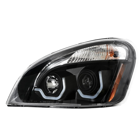 Freightliner Cascadia Projection LED Headlight In Black