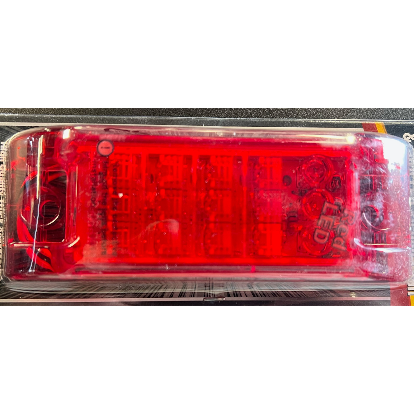 Rectangular 15 LED Light in Red