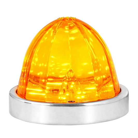 Watermelon Surface Mount 18 LED Light in Amber