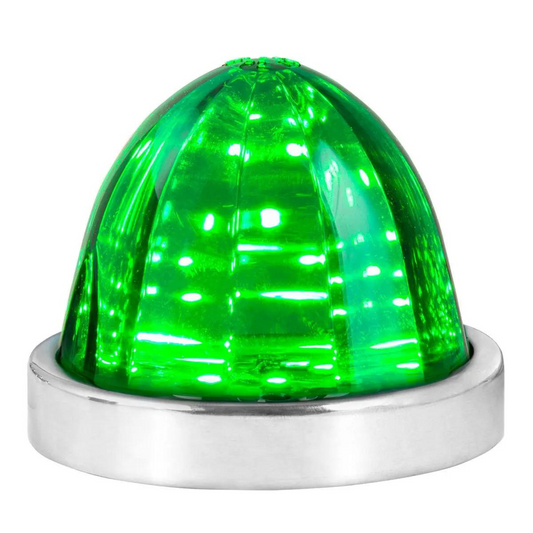 Watermelon Surface Mount 18 LED Light in Green