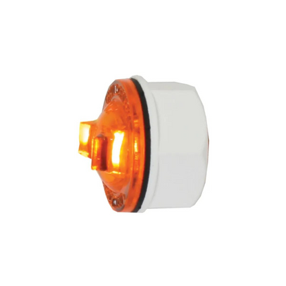 1" MINI AMBER/AMBER 1LED PUSH/ SCREW IN LED MARKER LI