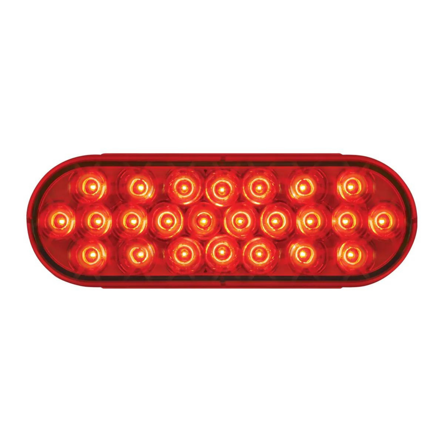 Oval Pearl 24 LED Light in Red