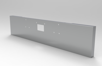 Peterbilt Bumper 357,378,379 Bumper Classic Box End  304 SS, 11 Gauge